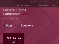 Easternclaimsconference.com