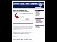 reversecellphonesearch.biz Thumbnail