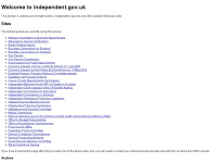 independent.gov.uk Thumbnail