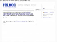 foldoc.org