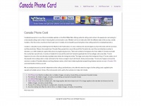canadaphonecard.ca Thumbnail