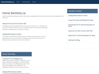 homedentistry.ca Thumbnail
