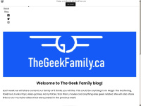 Thegeekfamily.ca