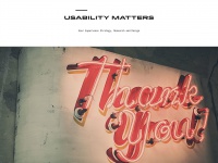 usabilitymatters.com Thumbnail