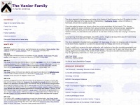 vanierfamily.ca Thumbnail