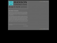 hanson-construction.us Thumbnail