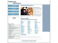 healthclubdirectory.us Thumbnail