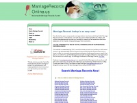 marriagerecordsonline.us Thumbnail