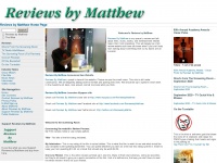Reviewsbymatthew.com