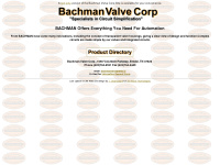 Bachmanvalve.com