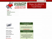 Alligatorplumbing.net
