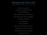 Anointed-one.net