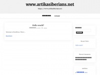 Artikasiberians.net