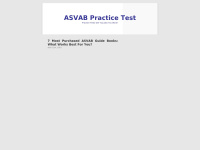 Asvabpracticetest.net