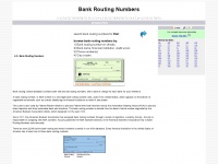 bankroutingnumbers.net Thumbnail
