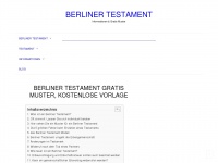 Berliner-testament.net