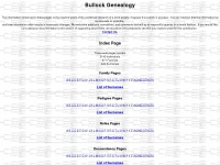 Bullockgenealogy.net
