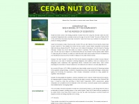 cedar-nut-oil.net Thumbnail