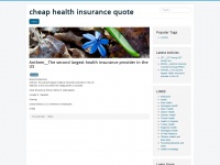 cheaphealthinsurancequotes.net