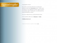 typostrophe.com Thumbnail