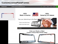 customlicenseplateframes.net Thumbnail