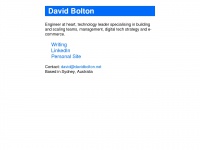 Davidbolton.net