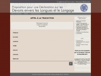 Declaration-langues-langage.net