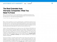 extended-auto-warranty.net Thumbnail