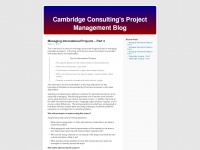 cambridgeprojectmanagement.wordpress.com Thumbnail