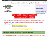 franklincountyclerk.net Thumbnail