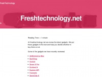 Freshtechnology.net