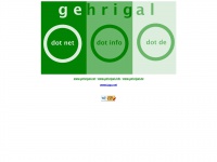 Gehrigal.net