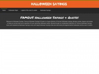 Halloweensayings.net
