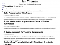 Ian-thomas.net