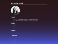 Kamilkisiel.net