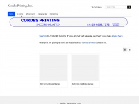 cordesprinting.com
