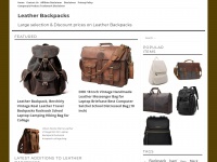 leatherbackpacks.net