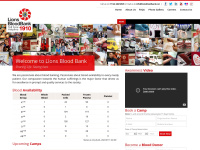 Lionsbloodbank.net