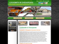 locksmithinchesapeake.net Thumbnail