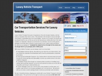 luxuryvehicletransport.net Thumbnail