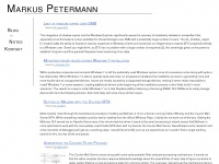 Markuspetermann.net