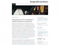 Respectfulinsolence.net