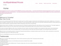 Southpadrebeachhouse.net