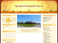 Springcreekbaptist.net