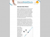 steroidsideeffects.net Thumbnail