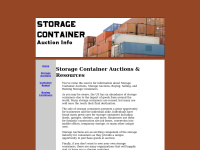 storagecontainerauctions.net Thumbnail