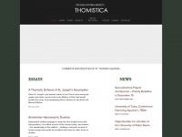 thomistica.net Thumbnail