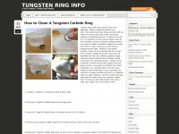tungstenringinfo.net Thumbnail