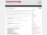 webstersprodigy.net Thumbnail