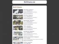 wolfchecks.net Thumbnail
